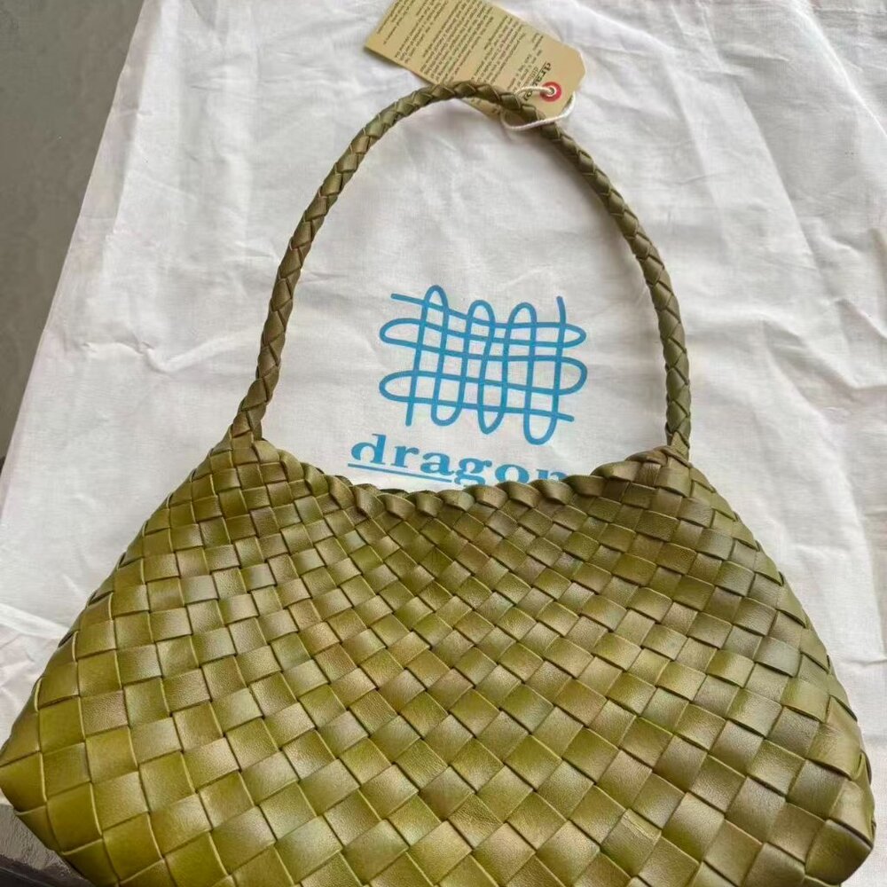 Dragon Diffusion Green Shoulder Bag - image 4